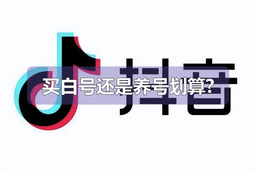 买白号还是养号划算?